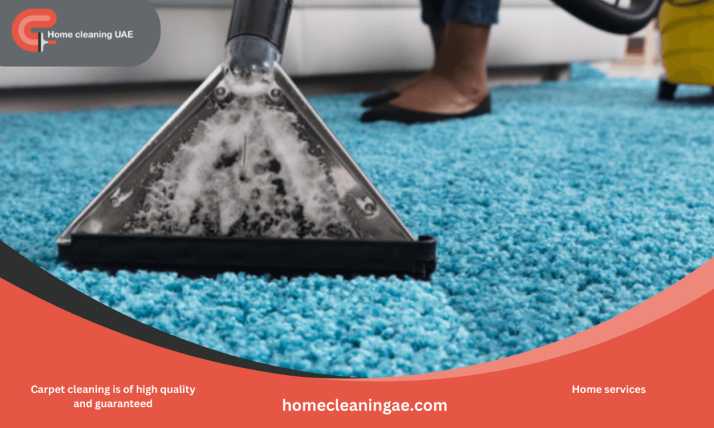 Carpet cleaning is of high quality and guaranteed 